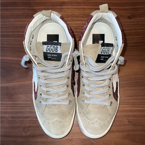 Golden Goose Burgundy Midstars - Picture 5 of 7